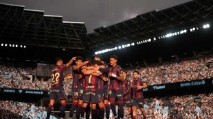 El Levante UD abandona el descenso tras ganar 2-3 al Celta