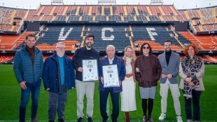 Claramunt hará el saque de honor ante el Atlético en Mestalla