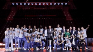 Raquel Carrera despidiéndose Valencia Basket rumbo WNBA New York Liberty