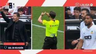 El CTA sanciona al linier del Valencia CF por error en Mestalla