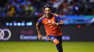 Ferran Torres celebra gol con la selección española en el Mundial 2026