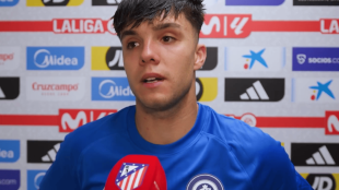 Julio Díaz, extremo del Levante UD, en su presentación oficial