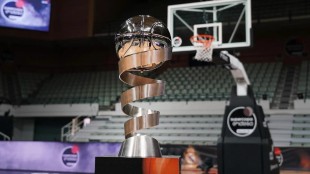 Valencia Basket en acción durante competición de la ACB Endesa