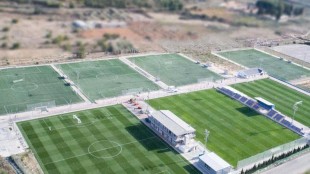Entrenamiento Atlético Levante UD pretemporada Buñol 2024