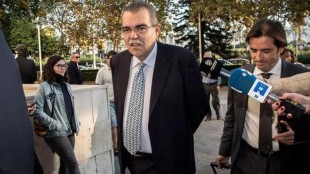 Francisco Roig y Juan Bautista Soler, expresidentes del Valencia CF