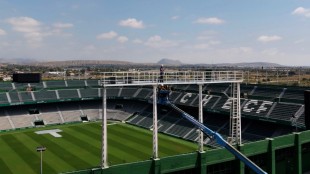 Proyectores LED ArenaVision instalados en el Martínez Valero del Elche CF