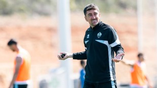 Entrenamiento del CD Castellón pretemporada Ciudad Deportiva La Coma