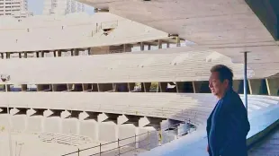 Peter Lim visita obras Nou Mestalla Valencia CF