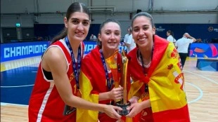 Lerma y Tejeira campeonas de Europa con España sub'18