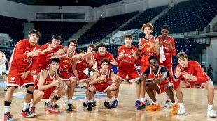 Elordi y Palau conquistan el bronce europeo con la selección española sub'16