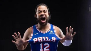 Trendon Watford en acción con Philadelphia 76ers NBA baloncesto
