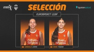 Lerma y Teijeira llevan a Valencia Basket al Eurobasket U18