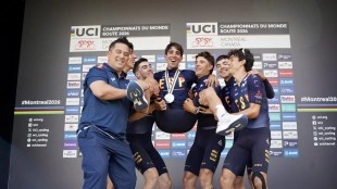 Héctor Álvarez platea plata mundial sub-23 en ruta