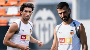 Braulio Vázquez, director deportivo Valencia CF, en rueda de prensa oficial