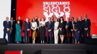 Roberto Bautista recibe premio gala Valencianos Siglo XXI Museo Ciencias