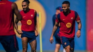Gabriel Jesús llega a Mestalla con el Barcelona en racha