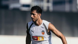 Guido Rodríguez en el Monumental durante homenaje a Messi con Argentina