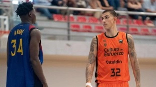 Mohamed Dabone, la joya del Barça que deslumbra a Valencia Basket
